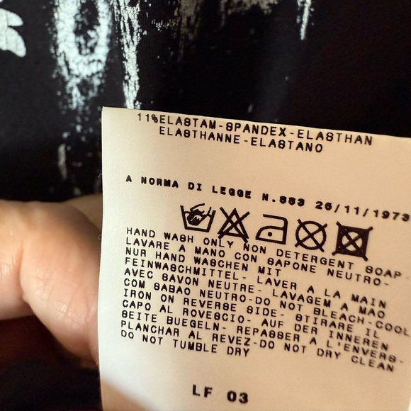 Just Cavalli Black Graphic Tee | Designer | Unisex S | Made in Italy - Picture 10 of 10